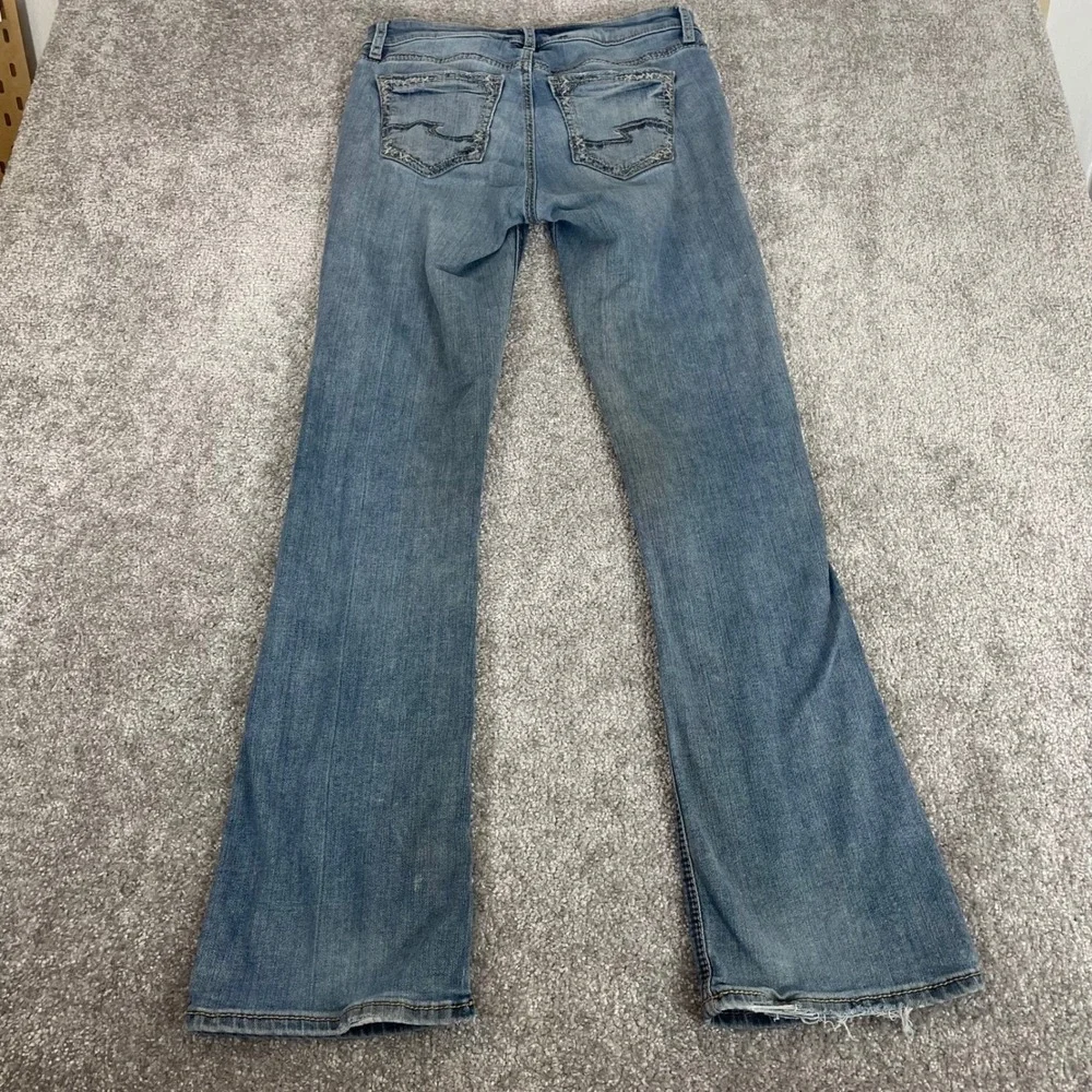 Silver Jeans visible pink